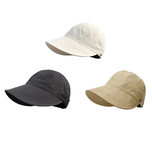 🔥LAST DAY SALE: ONLY $26.99!!🎁✨Women’s UPF 50+ Elegant Foldable Sun Hat – Wide-Brim Cotton Bucket Hat with Neck Flap & Adjustable Strap 🌞🇬🇧 | Packable, Breathable & Beach-Ready