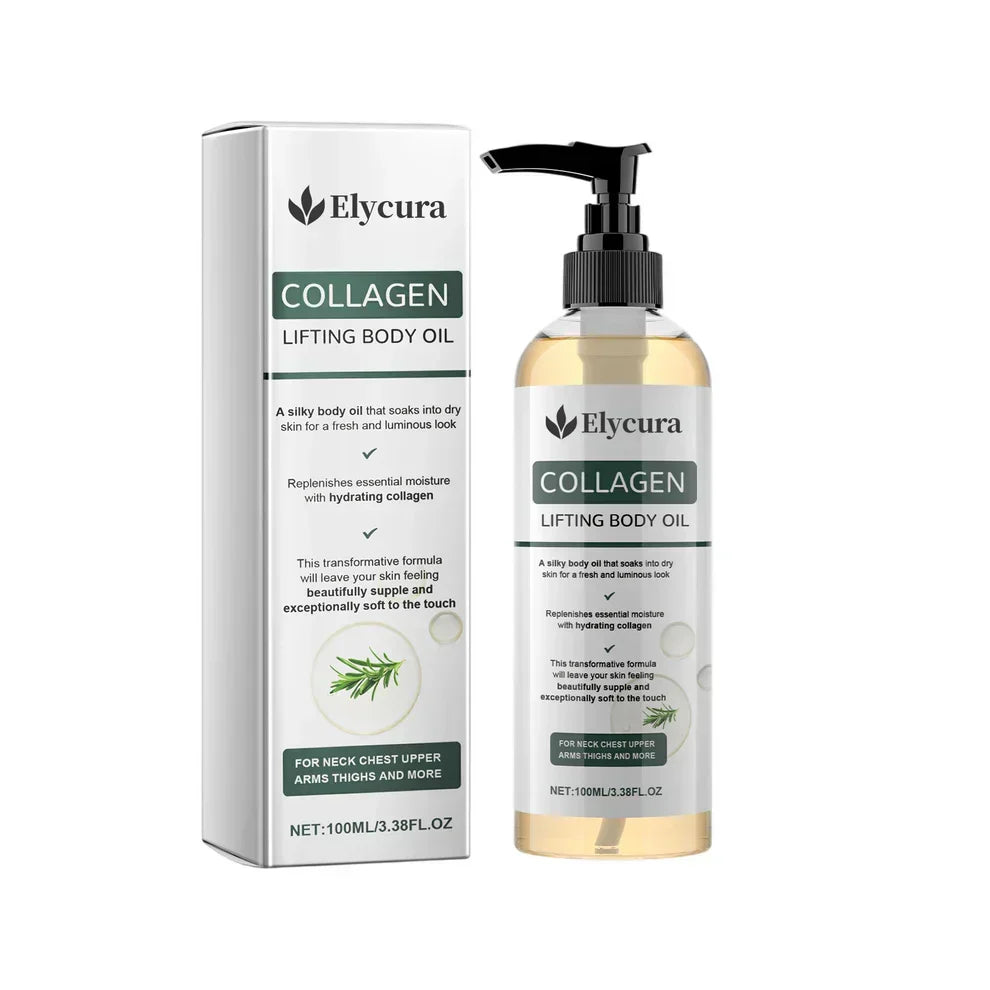 Elycura™ Collagen Oil Tightens and lifts sagging skin by 98% within 24 hours