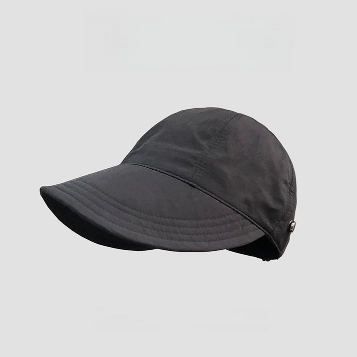 🔥LAST DAY SALE: ONLY $26.99!!🎁✨Women’s UPF 50+ Elegant Foldable Sun Hat – Wide-Brim Cotton Bucket Hat with Neck Flap & Adjustable Strap 🌞🇬🇧 | Packable, Breathable & Beach-Ready
