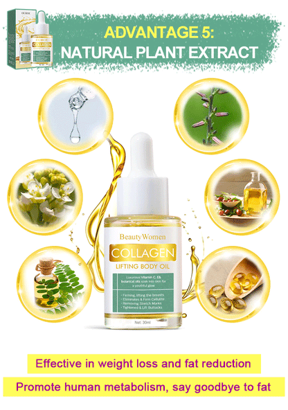 Collagen Lifting Body Oil Thin Leg