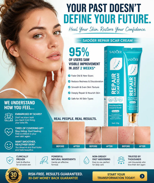 Advanced Scar Repair Cream Fade Old &New Scars|Smooth & Restore Skin-SUY