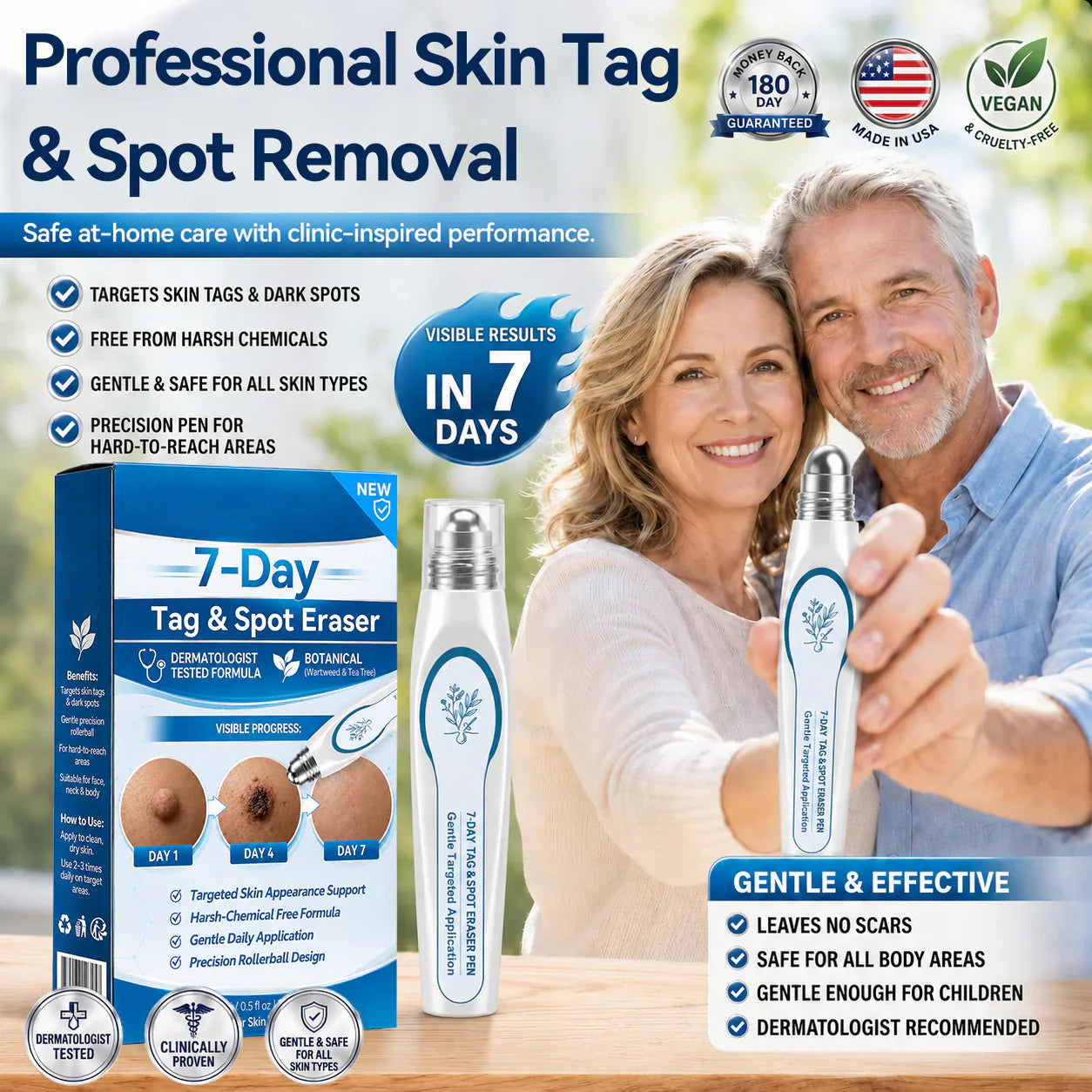 2026 SKIN RESTORATION ROUTINE-7-Day Skin Tag & Blemish Repair Pen