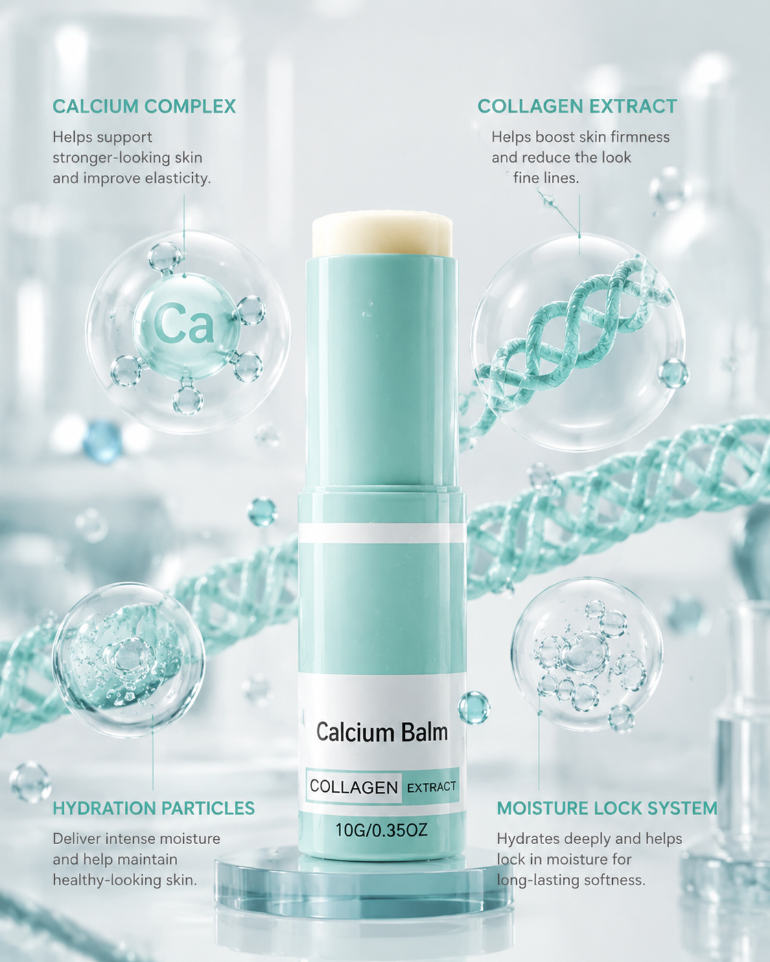 Dr. MelasminTM Calcium Stick Erases Hollow Eyes + Fills Deep Wrinkles + Reverses Aging