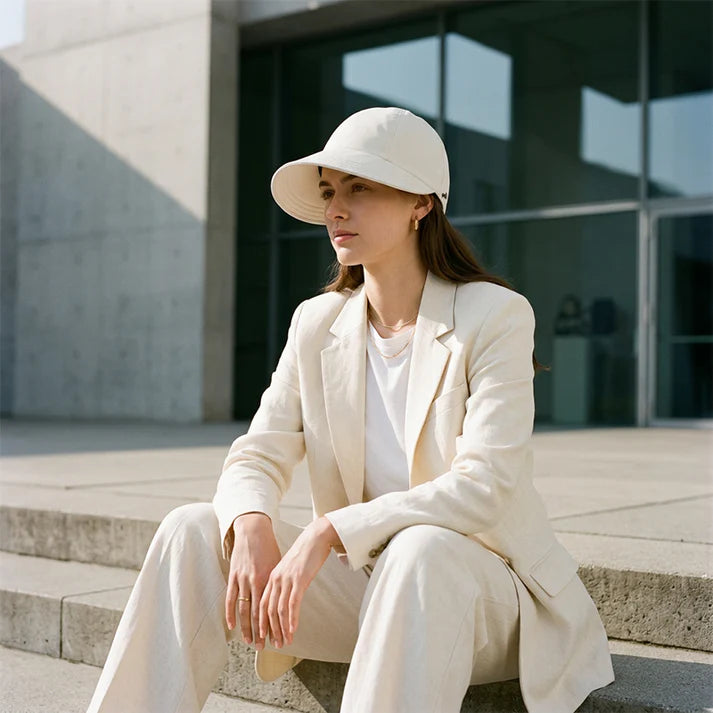 🔥LAST DAY SALE: ONLY $26.99!!🎁✨Women’s UPF 50+ Elegant Foldable Sun Hat – Wide-Brim Cotton Bucket Hat with Neck Flap & Adjustable Strap 🌞🇬🇧 | Packable, Breathable & Beach-Ready