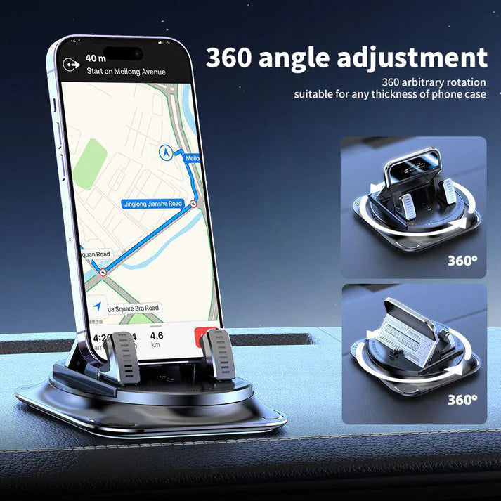⌛️Limited Time 50% OFF🔥2026 Sale — Over 45,000 Sold! 🚗 Car Phone Holder with Non-Slip Suction Cup – 360° Adjustable & Anti-Shake 📱