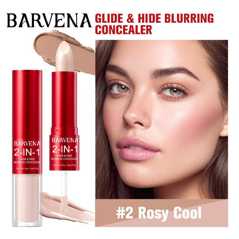 Blemishes | Waterproof & Sweatproof | Blurs Pores & Fine LinesConcealer and Foundation 2-in-1 Stick