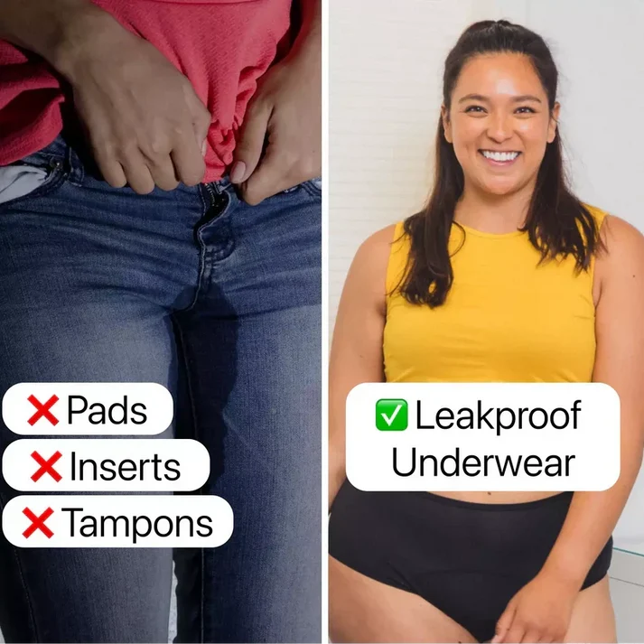 ⏳Limited-time offer - Buy one get two free!! 🔥2026's best-selling🏆 High-waisted leak-proof underwear ✨ Super elastic, invisible protection 🍃