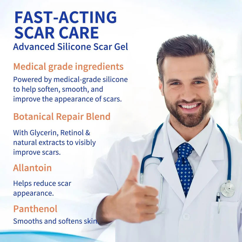 Buy1GetlFree🔥Advanced Silicone Scar &Wrinkle Smoothing Gel