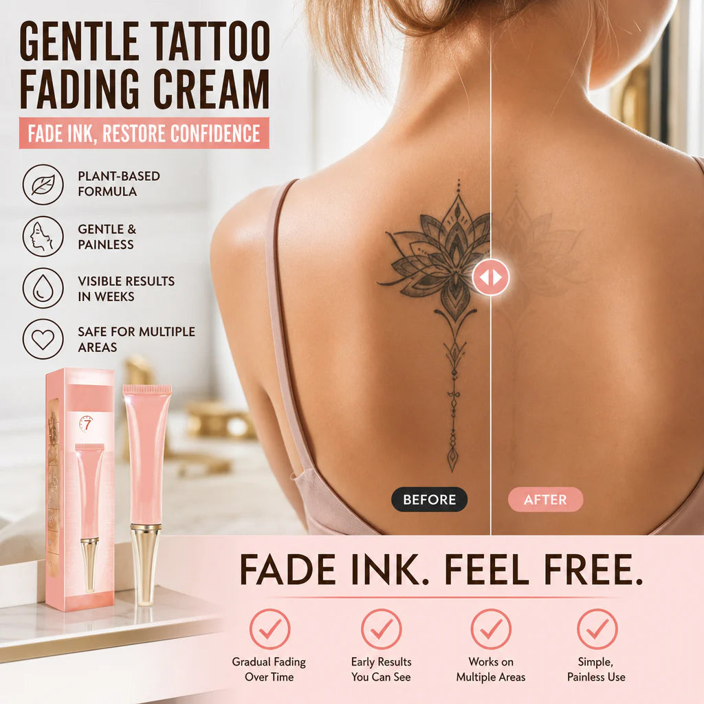 🔥 50% OFF · Gentle Effective Multi-Use Tattoo Fading Cream ✨