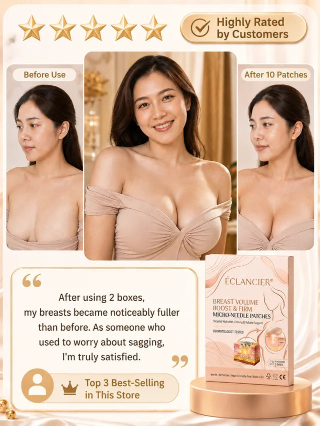 🔥🥇Luxevéria® Targeted Breast Enhancement Advanced Nano Microneedle Patch