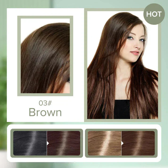 Plant Extract Hair Dye Shampoo（50% OFF）